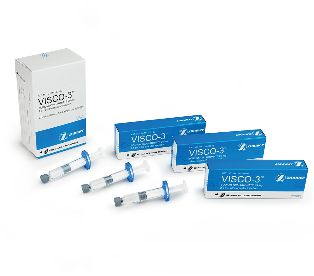 VISCO-3™ Sodium Hyaluronate from Zimmer Biomet